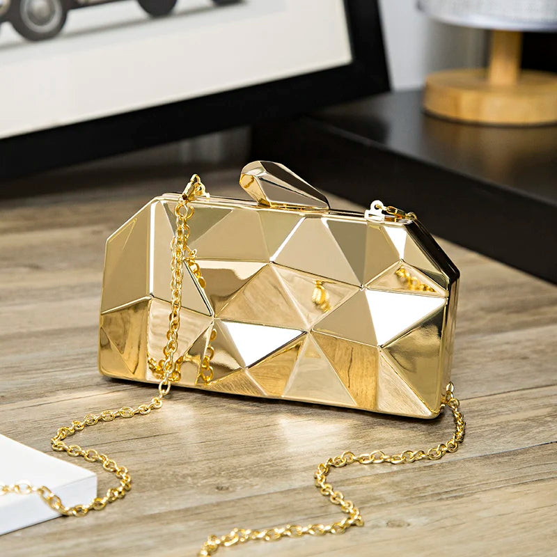 Elegant Gold Clutch bags