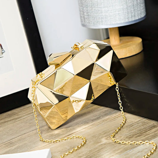 Elegant Gold Clutch bags