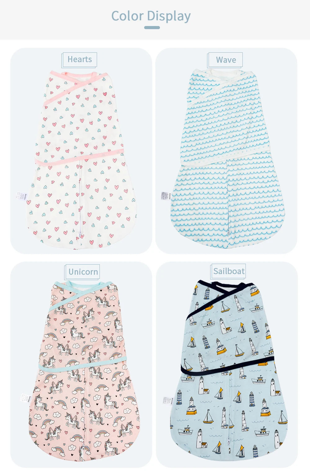 Baby cotton swaddle