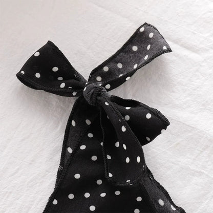 Girls Polka Dot Rompers