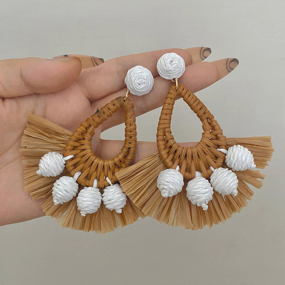 Handmade Wooden boho Earrings