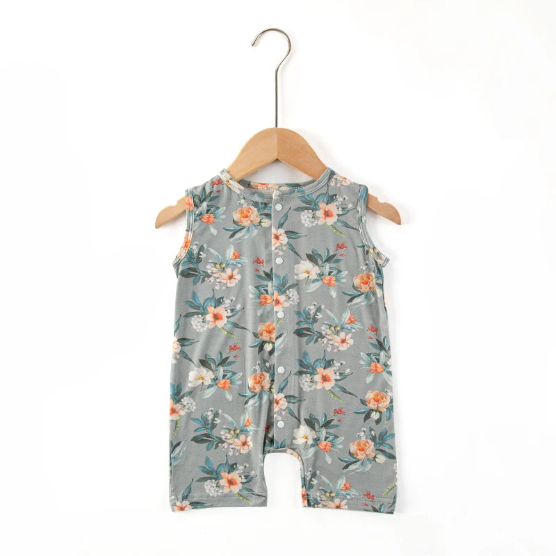 0-24m pattern cotton Romper