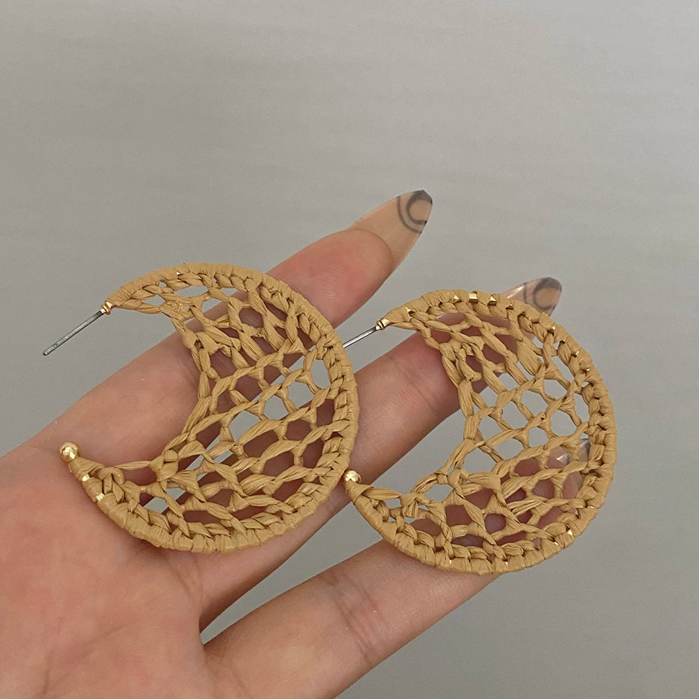 Handmade Wooden boho Earrings